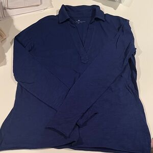 Women’s Blue Long Sleeve Shirt